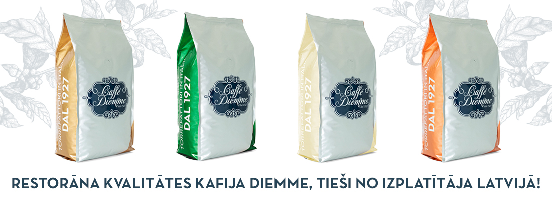 kafija, kafija diemme, Diemme, Caffe Diemme, kafijas pupiņas, 1kg kafija, kafijas pupiņas 1kg, itāļu kafija, Diemme Oro 1kg, Diemme Prestigio 1kg, Diemme Aromatica 1kg, Diemme Mediterranio 1kg