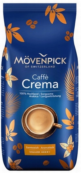 Kafijas pupiņas  Movenpick Caffe Crema 1kg