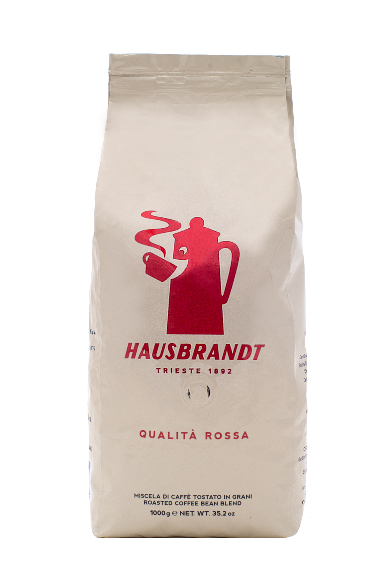 Kafijas pupiņas Hausbrandt Qualita Rossa 1kg NEW