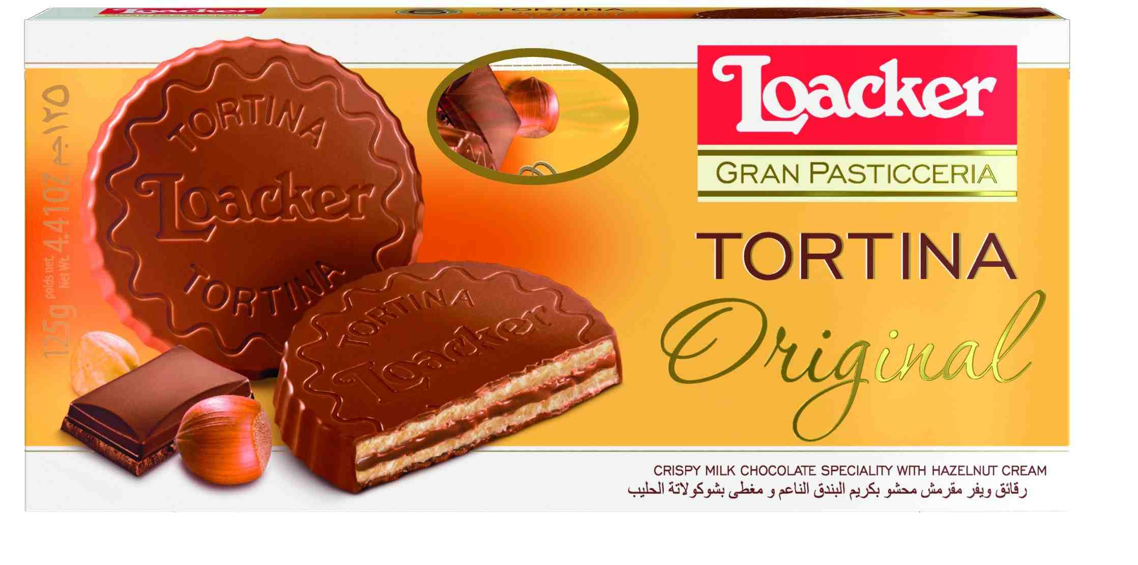 Vafeles Loacker Tortina Original 21gx3