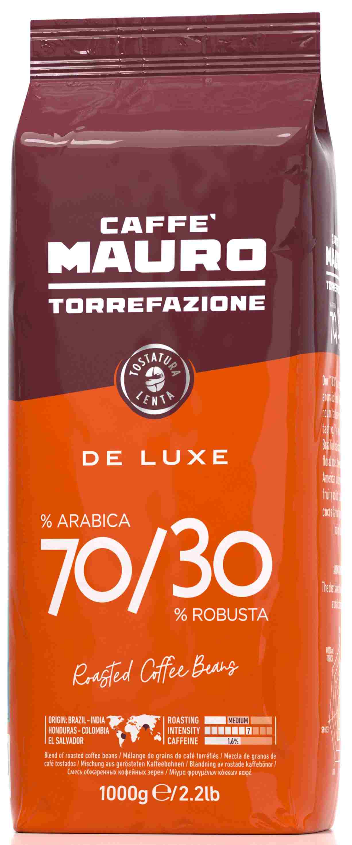 Kafijas pupiņas MAURO De Luxe  1kg