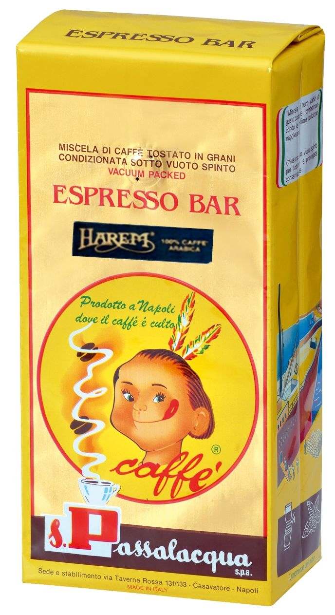 Kafijas pupiņas Passalacqua HAREM 1kg