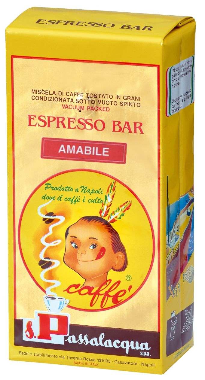 Kafijas pupiņas Passalacqua AMABILE, 1kg