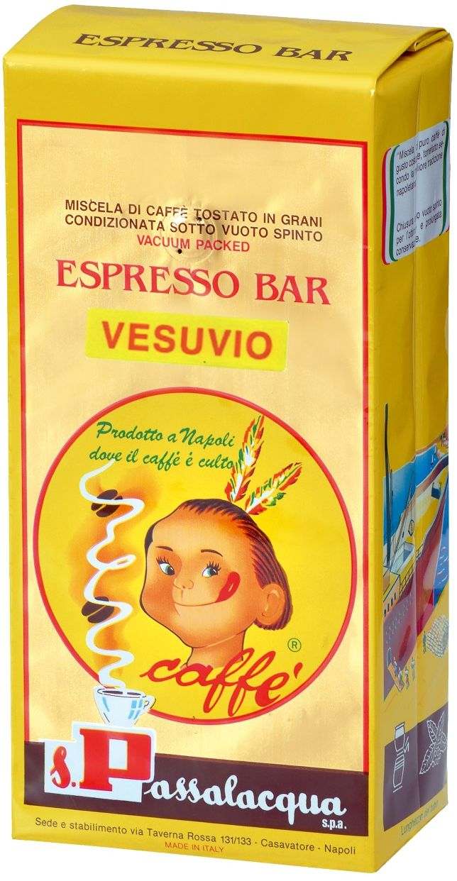 Kafijas pupiņas Passalacqua VESUVIO 1kg