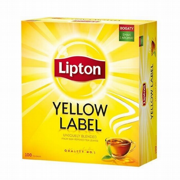 Tea Lipton "Yellow Label" 100s x 2gr PL