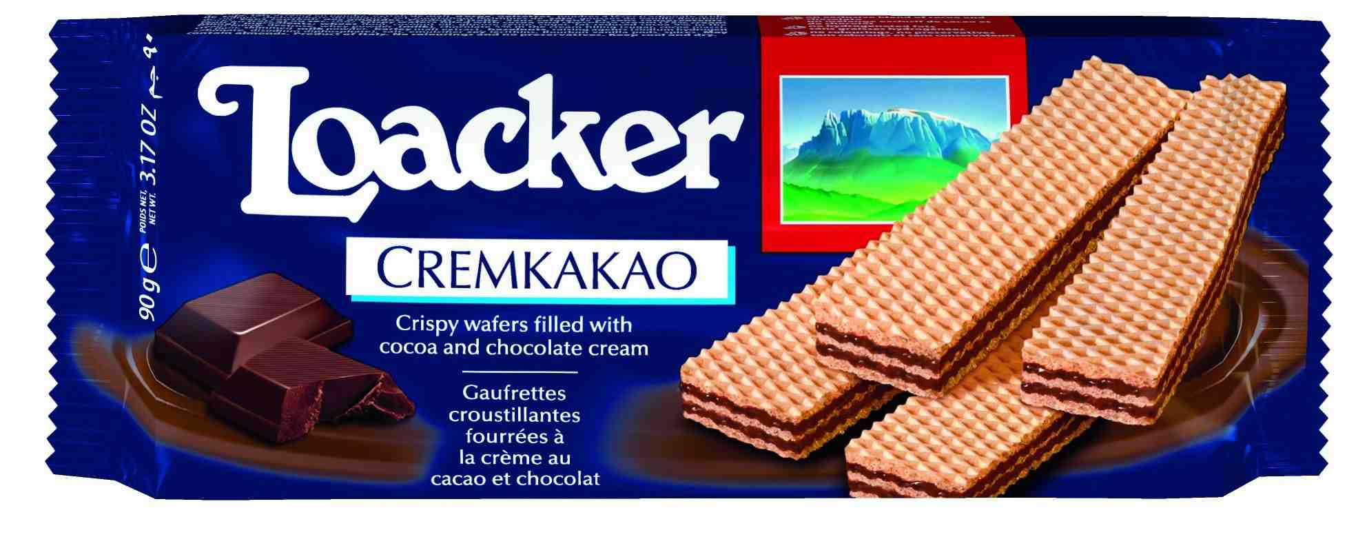Vafeles Loacker Classic Chocolate 90g