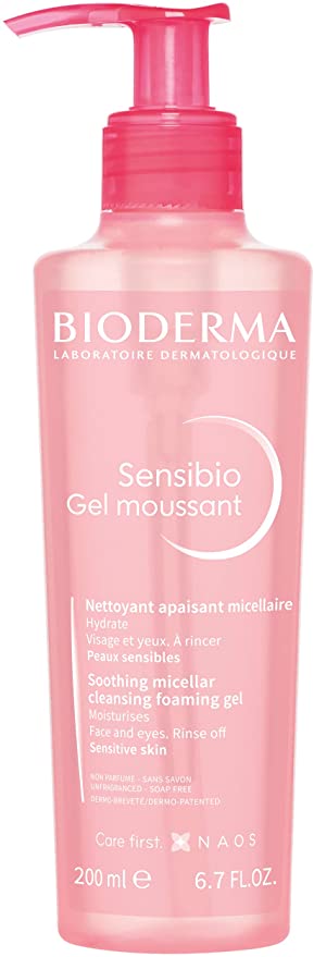 Bioderma Sensibio attīroša želeja, 200ml