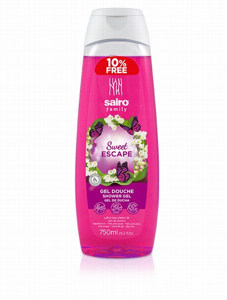 Dušas želeja SAIRO Sweet Escape, 750ml