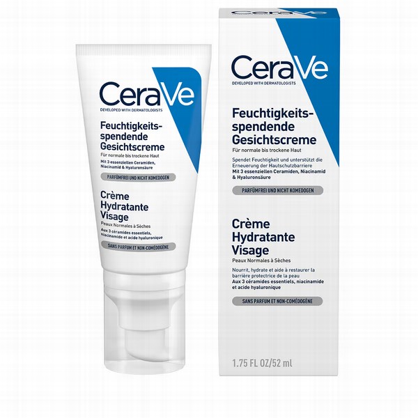 CERAVE Mitrinošs losjons sejai, 52ml