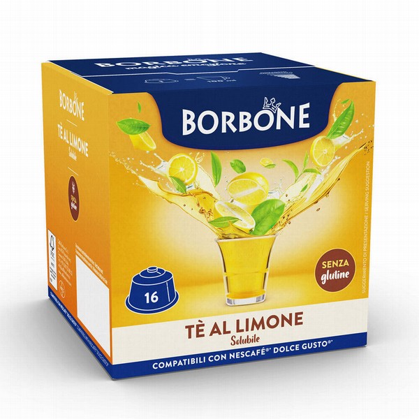 Tējas kapsulas Borbone DG TE AL Limone 16 gb, 192g