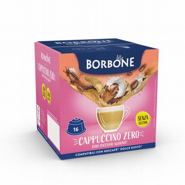Kafijas kapsulas Borbone DG Cappuccino Zero 16gb, 192g