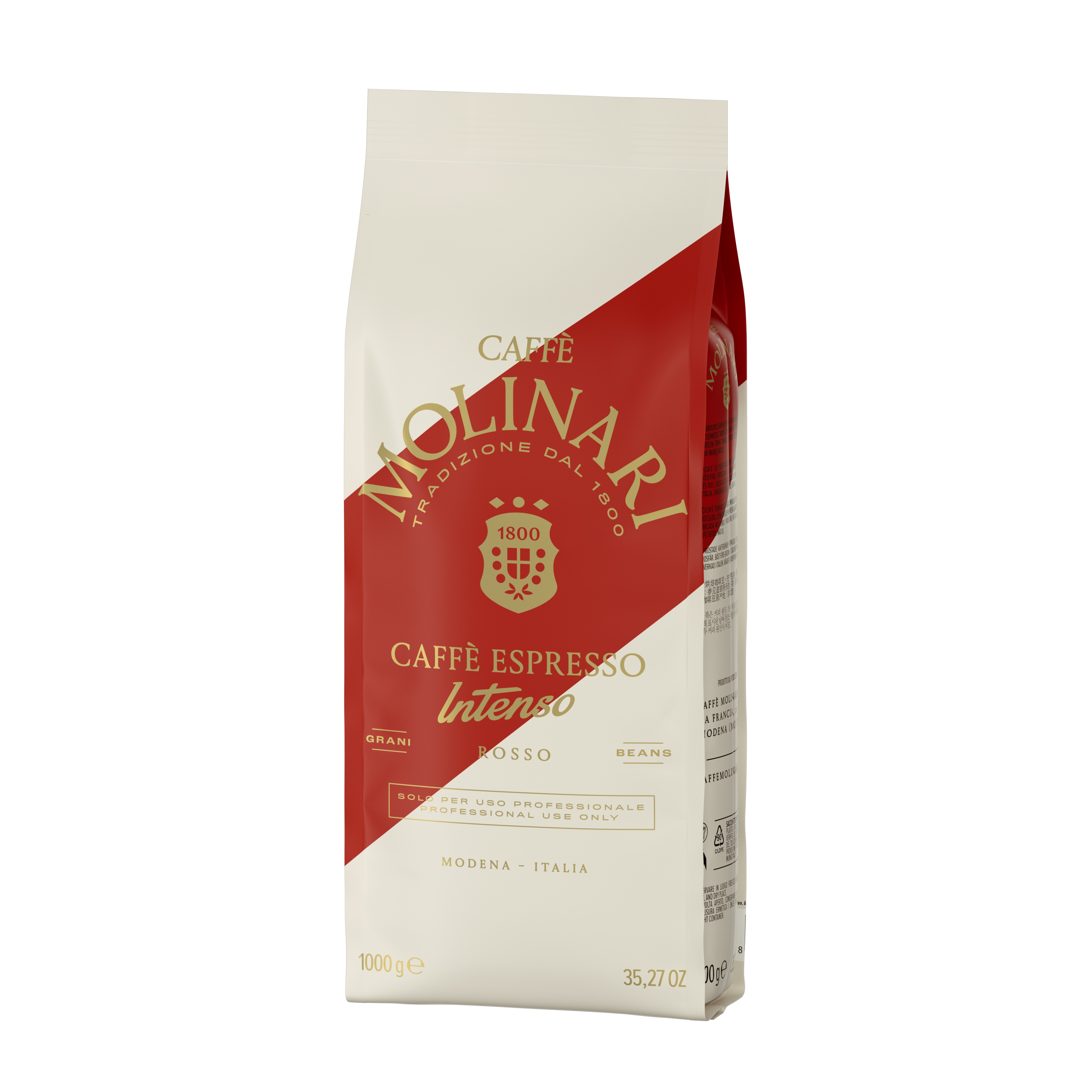 Kafijas pupiņas Molinari Intenso Rosso 1kg