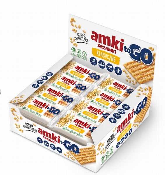 Sezama sēkliņu cepumi AMKI TO GO CLASSIC 22.5gx32