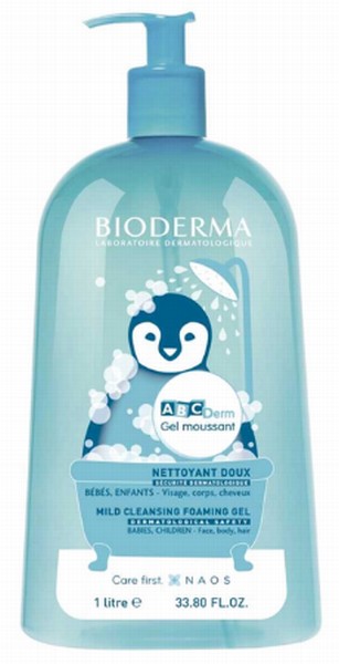 Dušas želeja Bioderma ABCDerm, 1 L