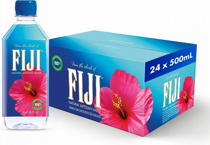 Fiji 500ml dabīgs negāzēts artēziskais ūdens PET pudelē x 24