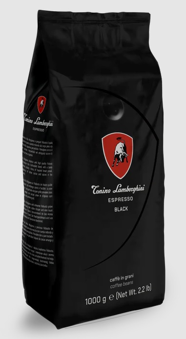 Kafijas pupiņas Tonio Lamborghini Espresso BLACK, 1kg